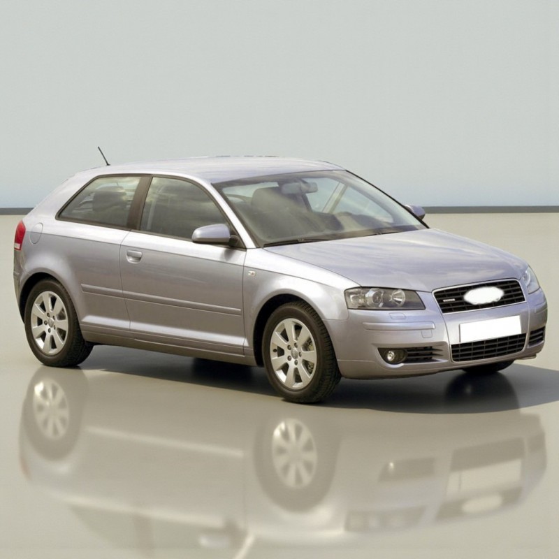 Audi A3 HB 2004-2008 Kol Dayama Kolçak Kapağı Gri Kumaş 8P0864245B