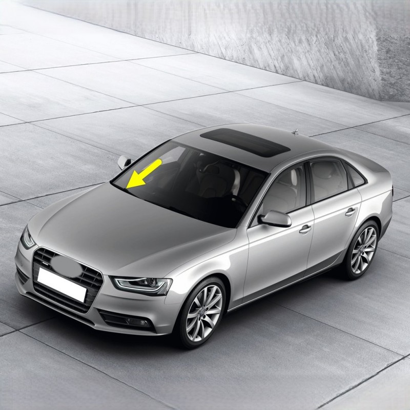 Audi A4 2013-2015 Ön Cam Sağ Yolcu Silecek Kolu 8K1955408A