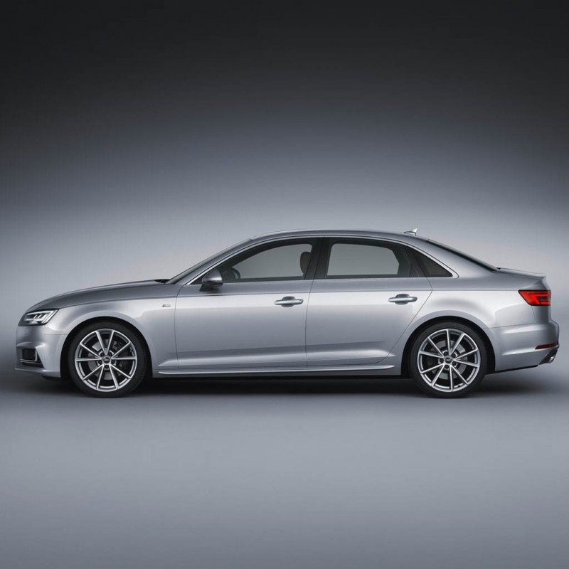 Audi A4 2016-2020 Şifreli Bijon Kapağı Siyah 4 Adet 4M0601173C