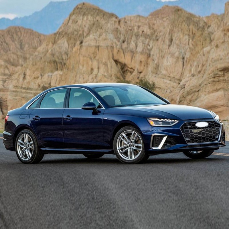 Audi A4 2021-2024 Şifreli Bijon Kapağı Koyu Gri 4 Adet 4M0601173A