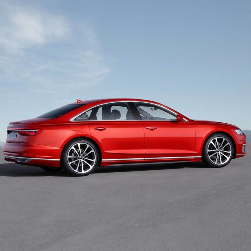 Audi A8 2018-2021 Şifreli Bijon Kapağı Siyah 4 Adet 4M0601173C