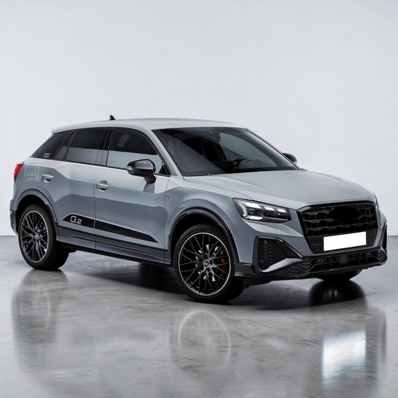 Audi Q2 2021-2026 Sol Ön Dörtlü Cam Düğmesi Krom 8V0959851G
