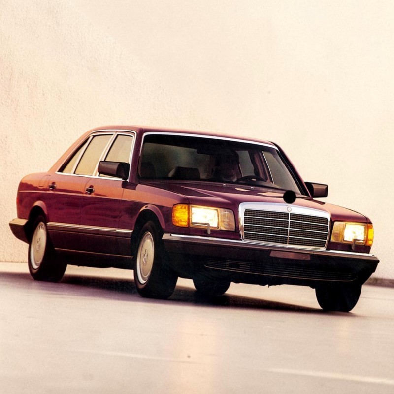 Mercedes 300SE SEL W126 1985-1990 Sağ Ön Kapı Cam Düğmesi 1248204510