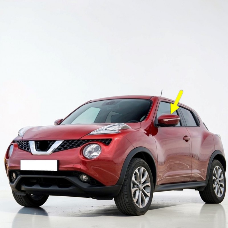 Nissan Juke 2011-2018 Sol Dış Dikiz Ayna Üst Kapağı