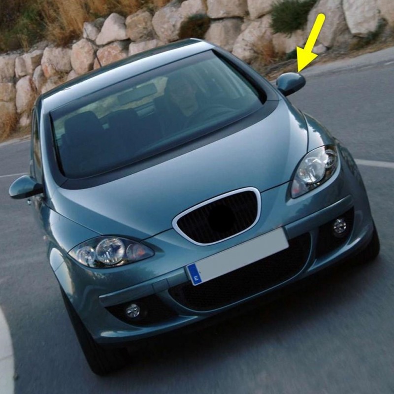 Seat Toledo 2004-2009 Sol Yan Dış Dikiz Ayna Kapağı 6L0857537
