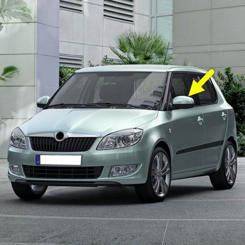 Skoda Fabia 2 2007-2014 Sol Dış Dikiz Aynası Kapağı 5J0857537A