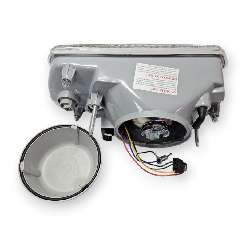 Skoda Favorit 1988-1995 Ön Sol Far Lambası Cam ve Kasa-bisra