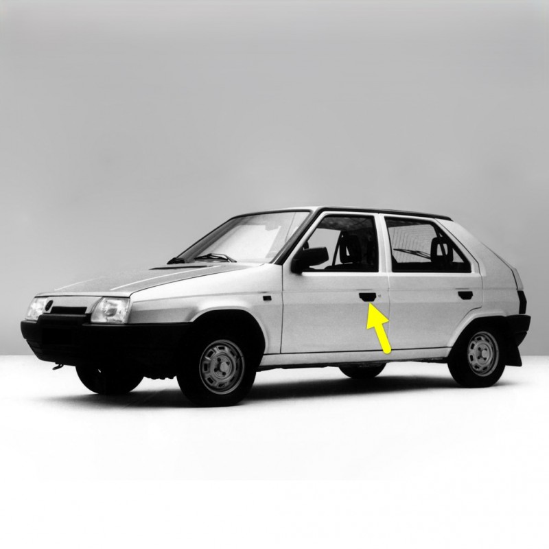 Skoda Favorit 1988-1995 Sol Ön Kapı Dış Açma Kolu 115988104