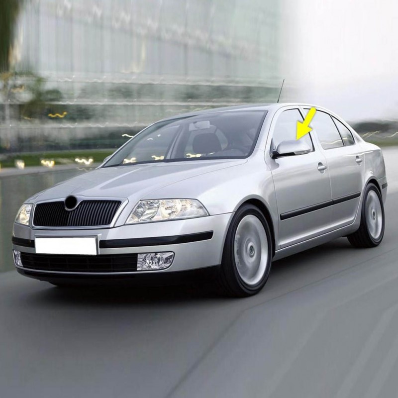 Skoda Octavia 2 A5 2005-2008 Sol Dış Dikiz Ayna Kapağı 1Z0857537A