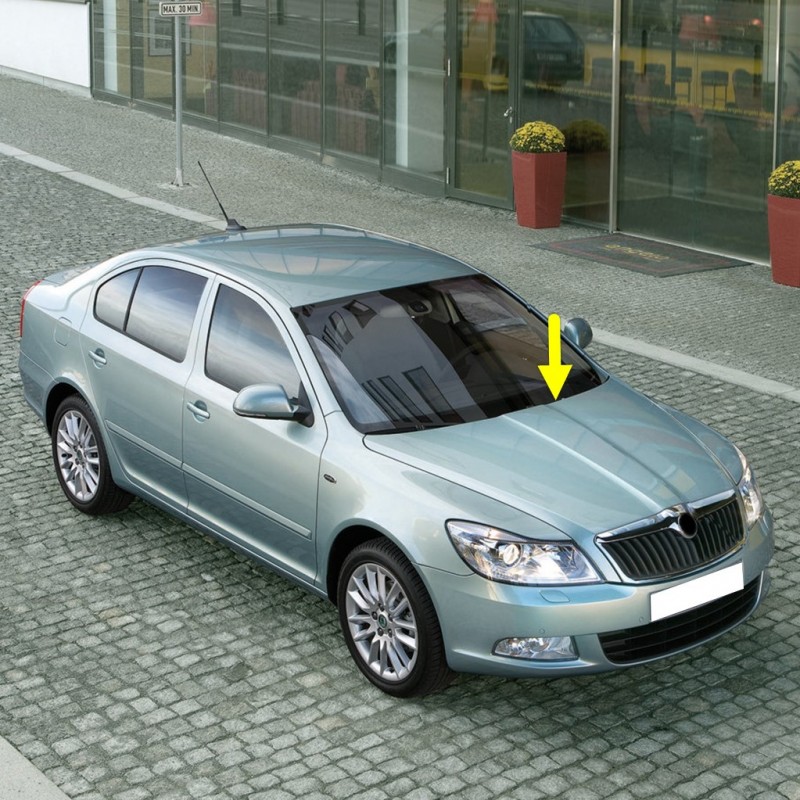 Skoda Octavia 2 A6 2009-2012 Ön Cam Sol Silecek Kolu 1Z1955409A