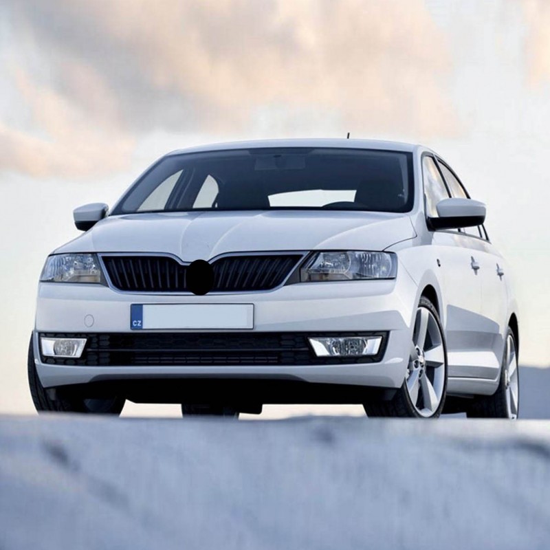 Skoda Rapid 2012-2021 Kol Dayama Kolçak Kapağı Siyah 6R0867173