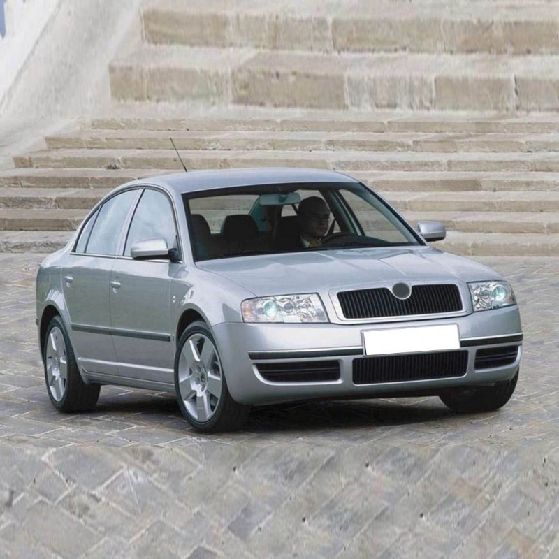Skoda Superb 1 2002-2008 Cam Suyu Fiskiye Bidonu Mavi Kapak 1K0955455
