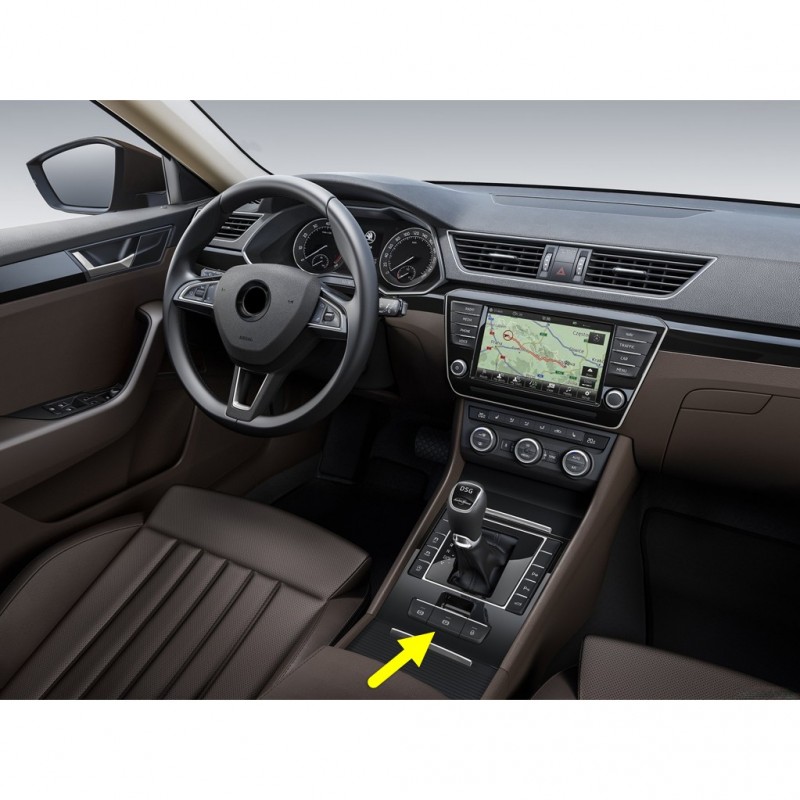 Skoda Superb 2015-2019 El Fren Autohold Kilit Tuş Takımı 3V0927225C