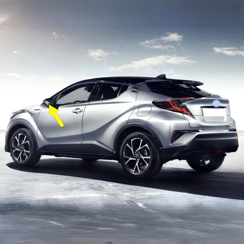 Toyota C-HR CHR 2016-2023 Sol Dış Dikiz Ayna Camı Isıtmalı 87961F4010