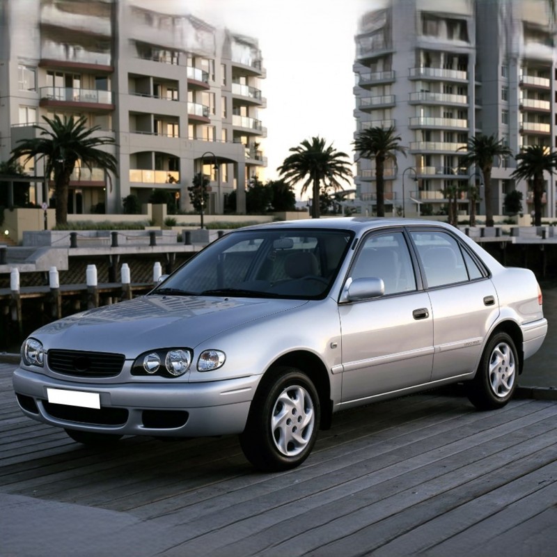 Toyota Corolla 1999-2001 Sol Sürücü Tarafı Güneşlik Gri Renk