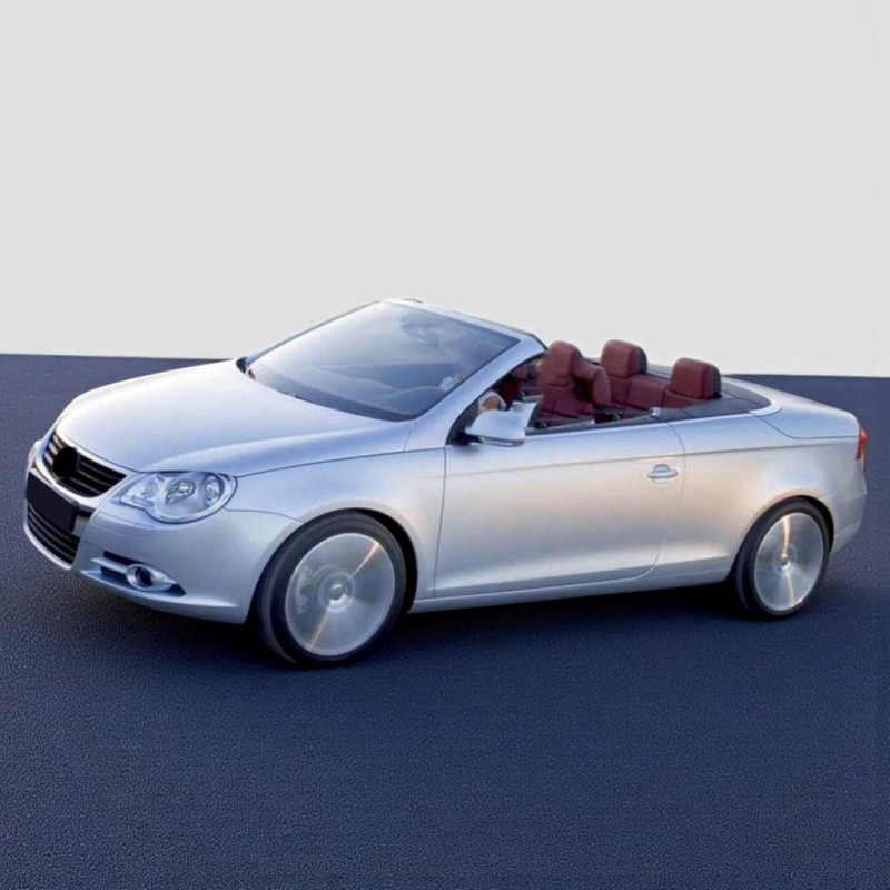 VW EOS 2006-2011 Yakıt Depo Kapağı Açma Düğmesi Krom 3C0959903B