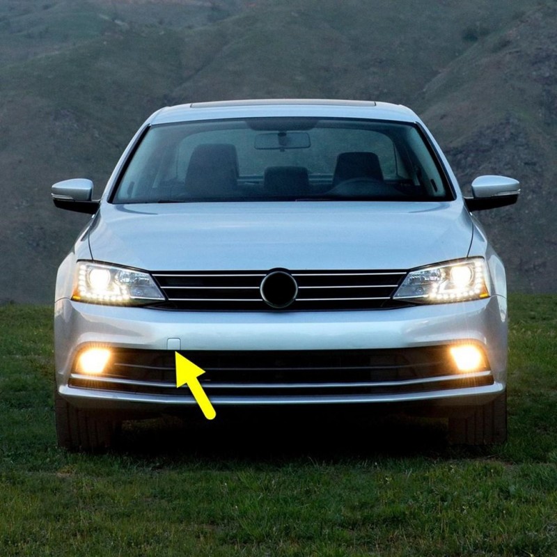 VW Jetta 2015-2018 Ön Tampon Çeki Demiri Kapağı 5C6807241F-bisra