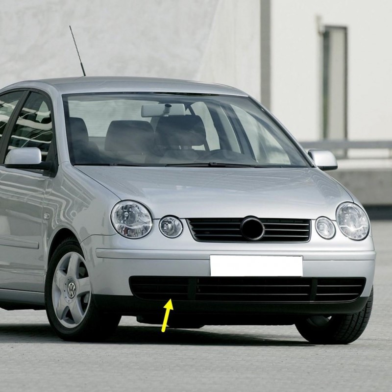 VW Polo 2002-2005 Ön Tampon Sağ Izgarası Kapağı Sissiz 6Q0853666D-bisra