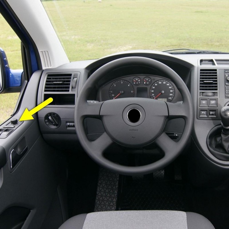 VW Transporter T5 2004-2010 Dış Dikiz Aynaları Ayar Düğmesi 7E1959565A