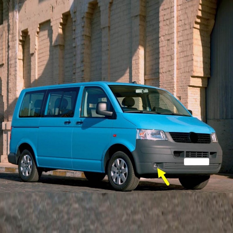 VW Transporter T5 2004-2010 Ön Tampon Sağ Sis Farı 7H0941700C
