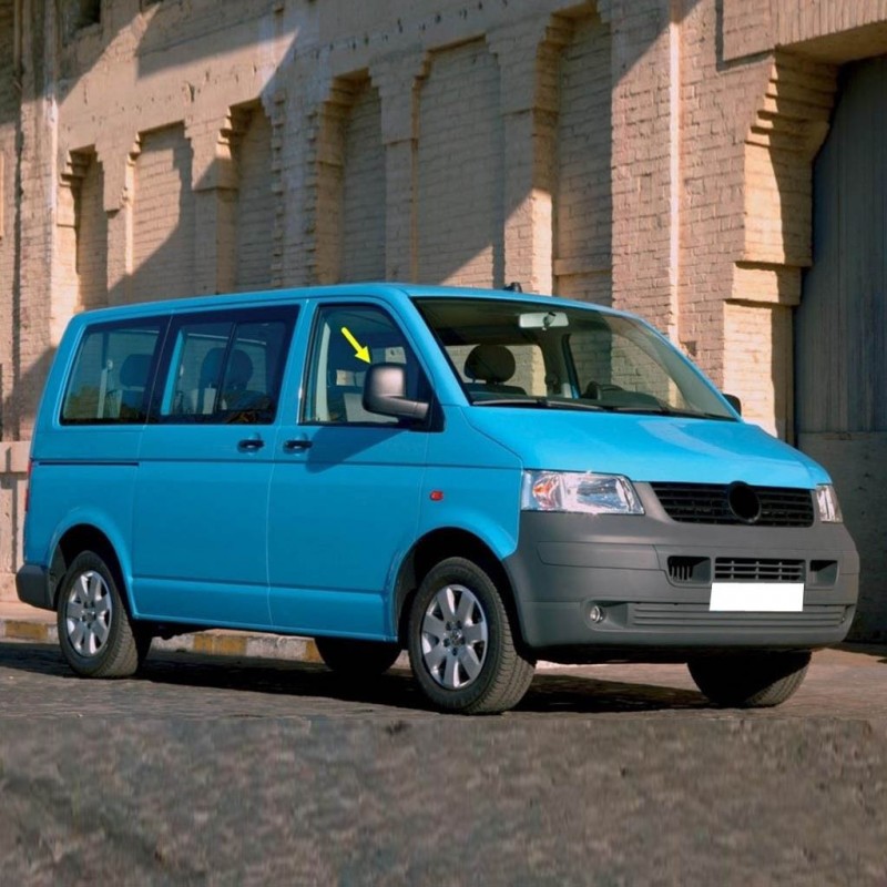 VW Transporter T5 2004-2010 Sağ Dikiz Aynası Camı Isıtmalı 7H1857522S